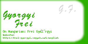 gyorgyi frei business card